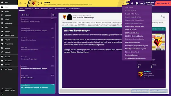 Football Manager 2020 Free Download